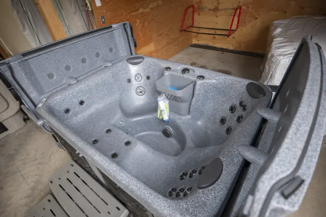Eco Spa E3 interior seating and jets